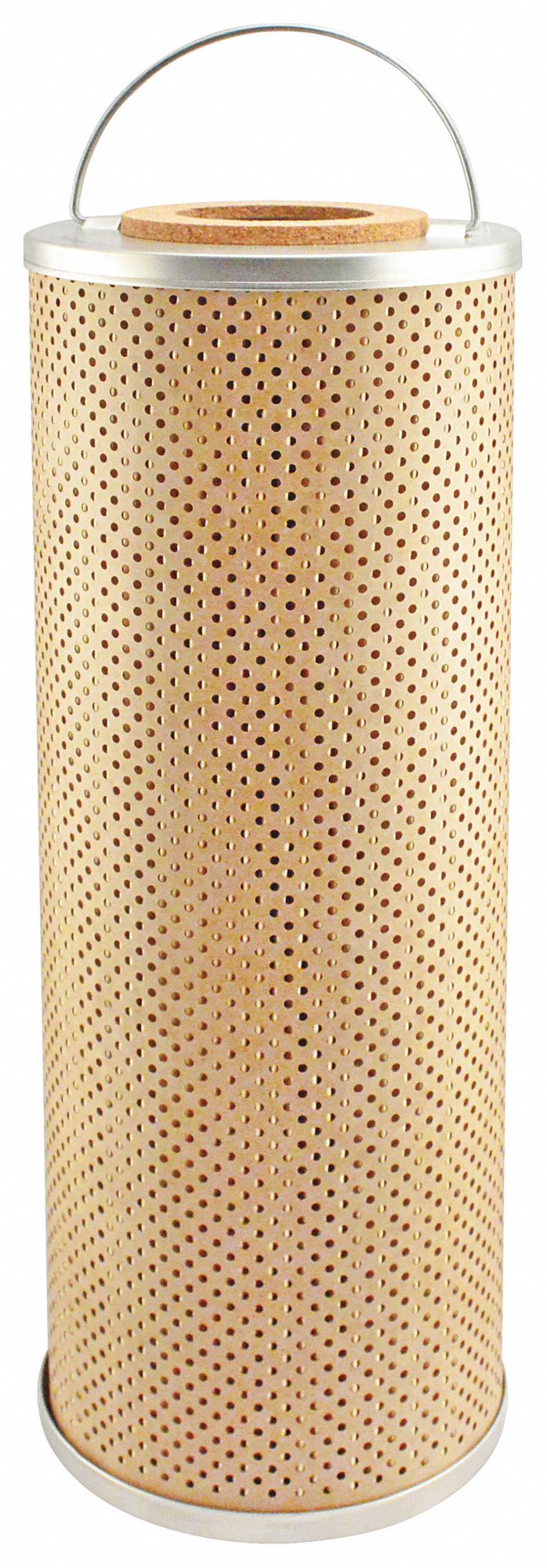 Oil Filter Element: P415-GM, 18 in Overall Ht, 6 9/16 in Outside Dia, Oil, Cellulose