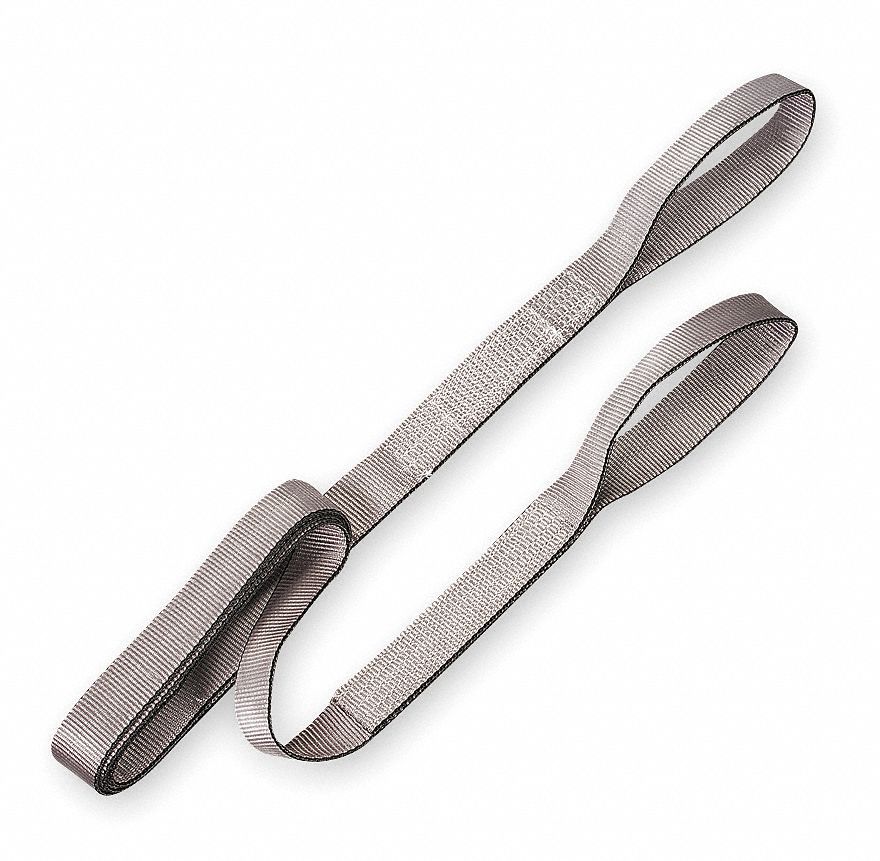 LIFTALL, Type 3, Polyester,  Sling 4ZV02EE1802TFX10 Grainger