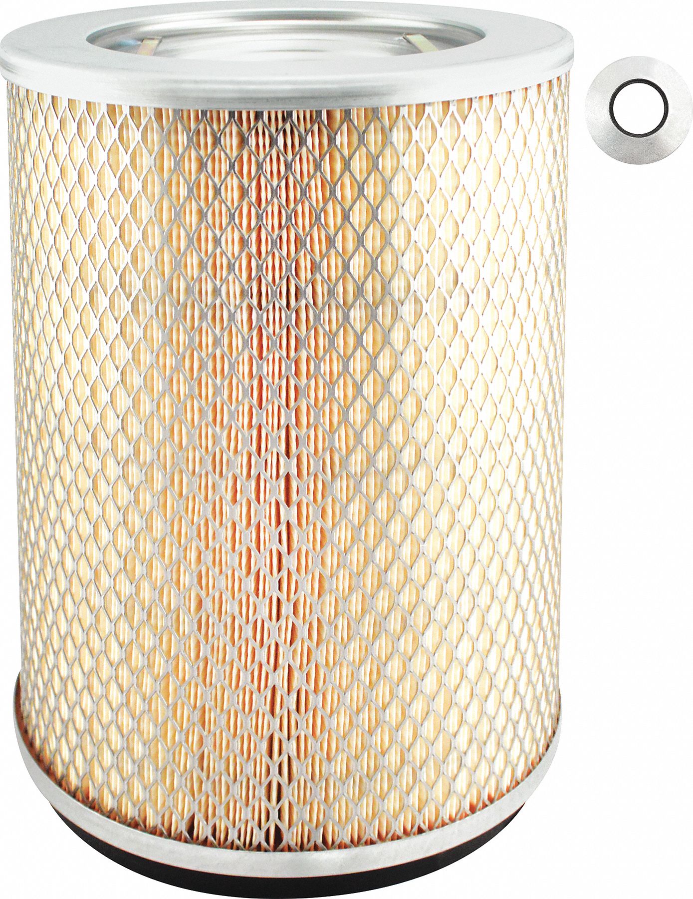 Automotive Air Filter: Round-Oval, Engine, Round, Axial Seal, 5/8 in Inside Dia