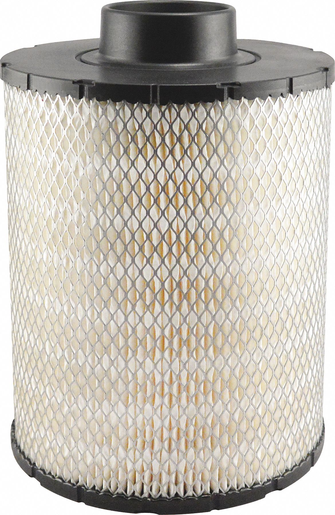 Automotive Air Filter: Round-Oval, Engine, Round, Axial Seal, 12 3/8 in Overall Ht