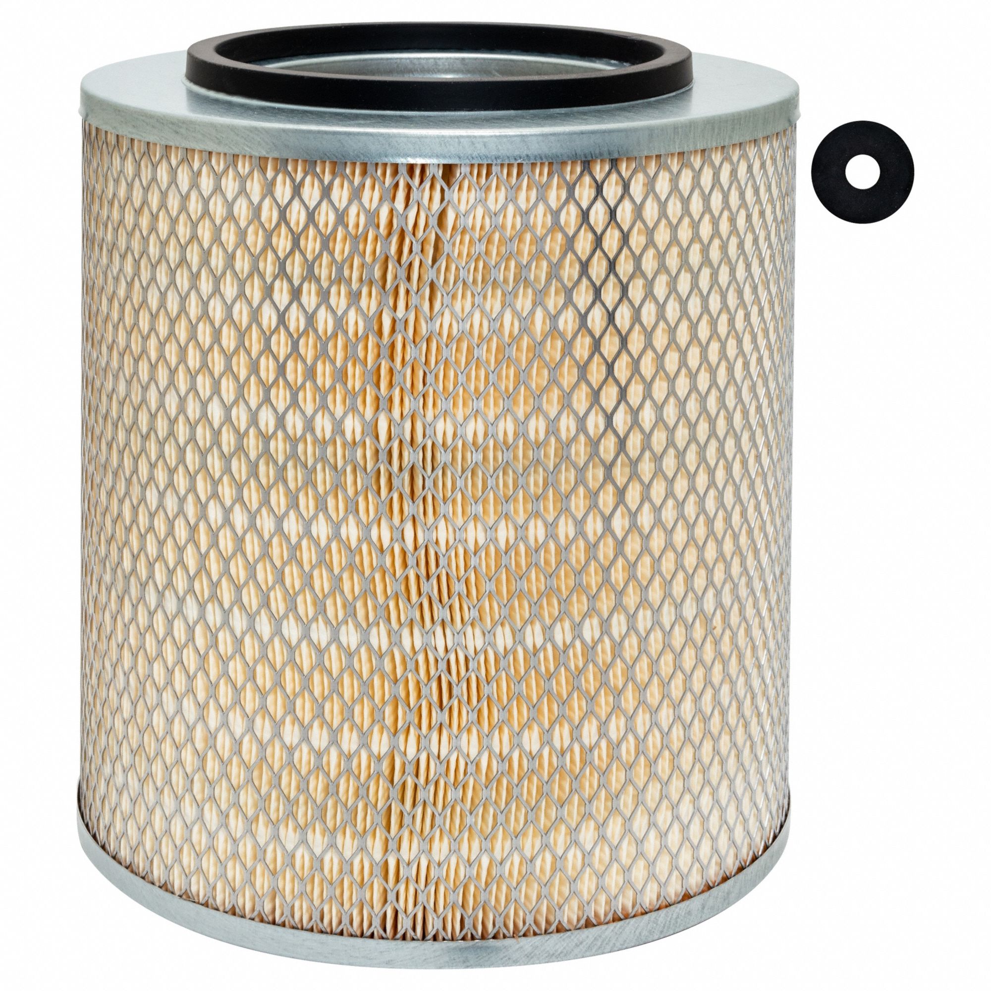 Automotive Air Filter: Round-Oval, Engine, Round, Axial Seal, 10 5/16 in Overall Ht