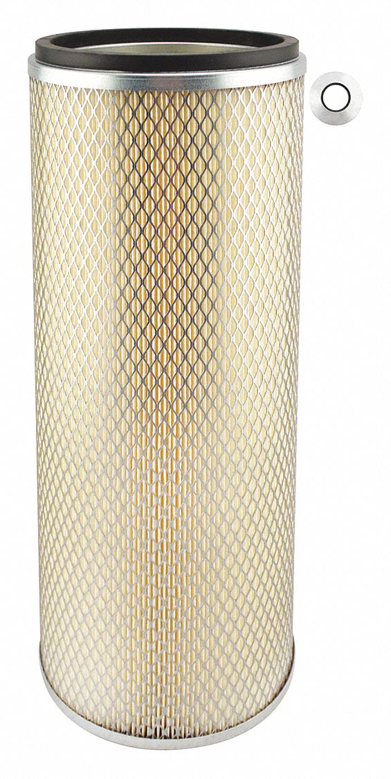 Automotive Air Filter: Round-Oval, Engine, Round, Axial Seal, 5/8 in Inside Dia