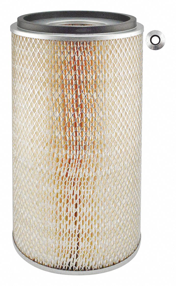 Automotive Air Filter: Round-Oval, Engine, Round, Axial Seal, 11/16 in Inside Dia