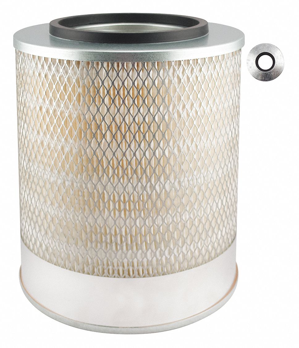 Automotive Air Filter: Round-Oval, Engine, Round, Axial Seal, 5/8 in Inside Dia