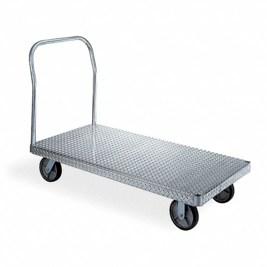 WESCO Standard Platform Truck, 2400 lb Load Capacity 4ZZ75ATP3060