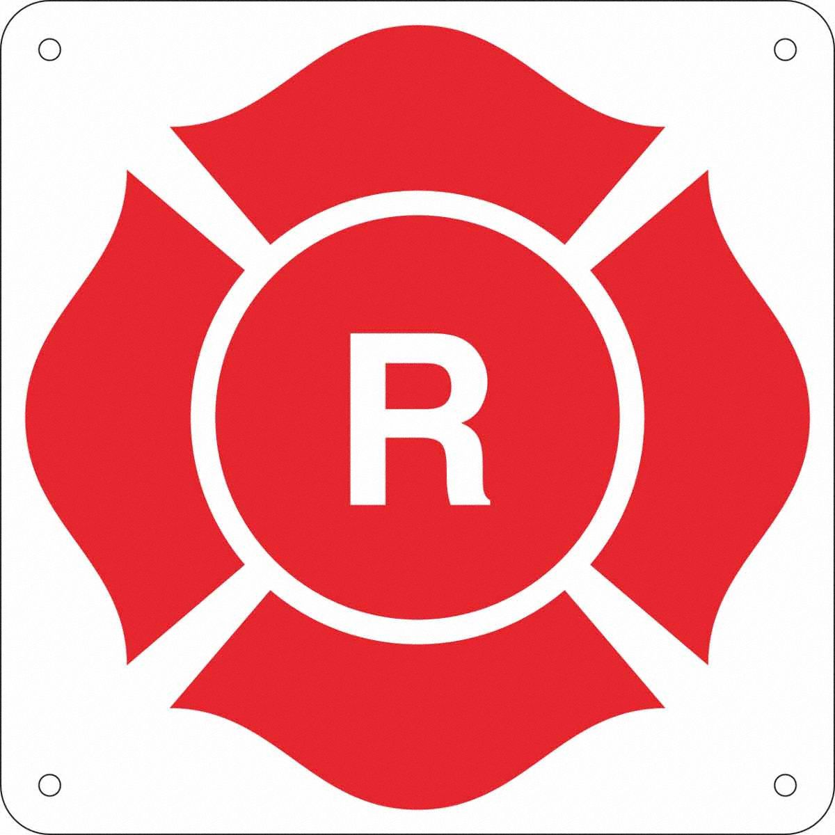 FL TRUSS MARKING ALUM SIGN R ENG