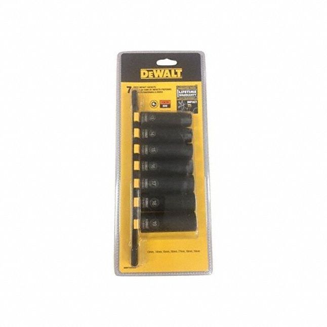 Impact Sockets Metric Deep 7 pcs