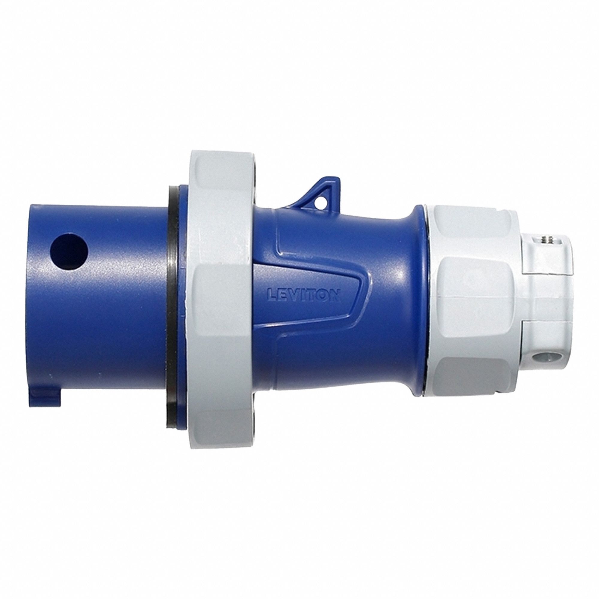 Pin & Sleeve Plug: 30 A, 250V AC, 3 hp Horsepower Rating, 3 Pole / 4 Wire Poles & Wires