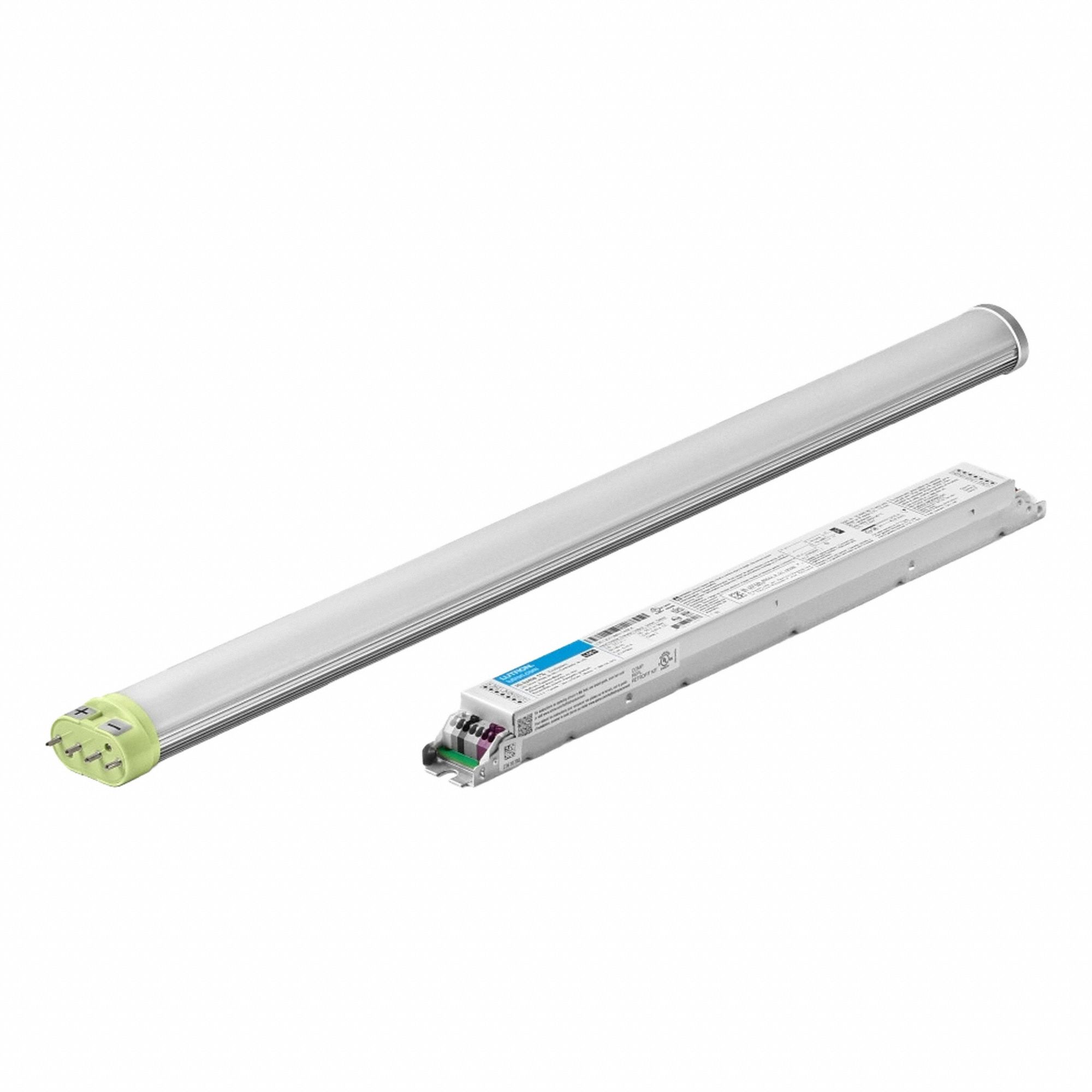 LED Kit: EcoSystem Digital Control, Twin Tubular, 22 in Nominal Lg, 1 Lamps, 2, 500 lm, 1
