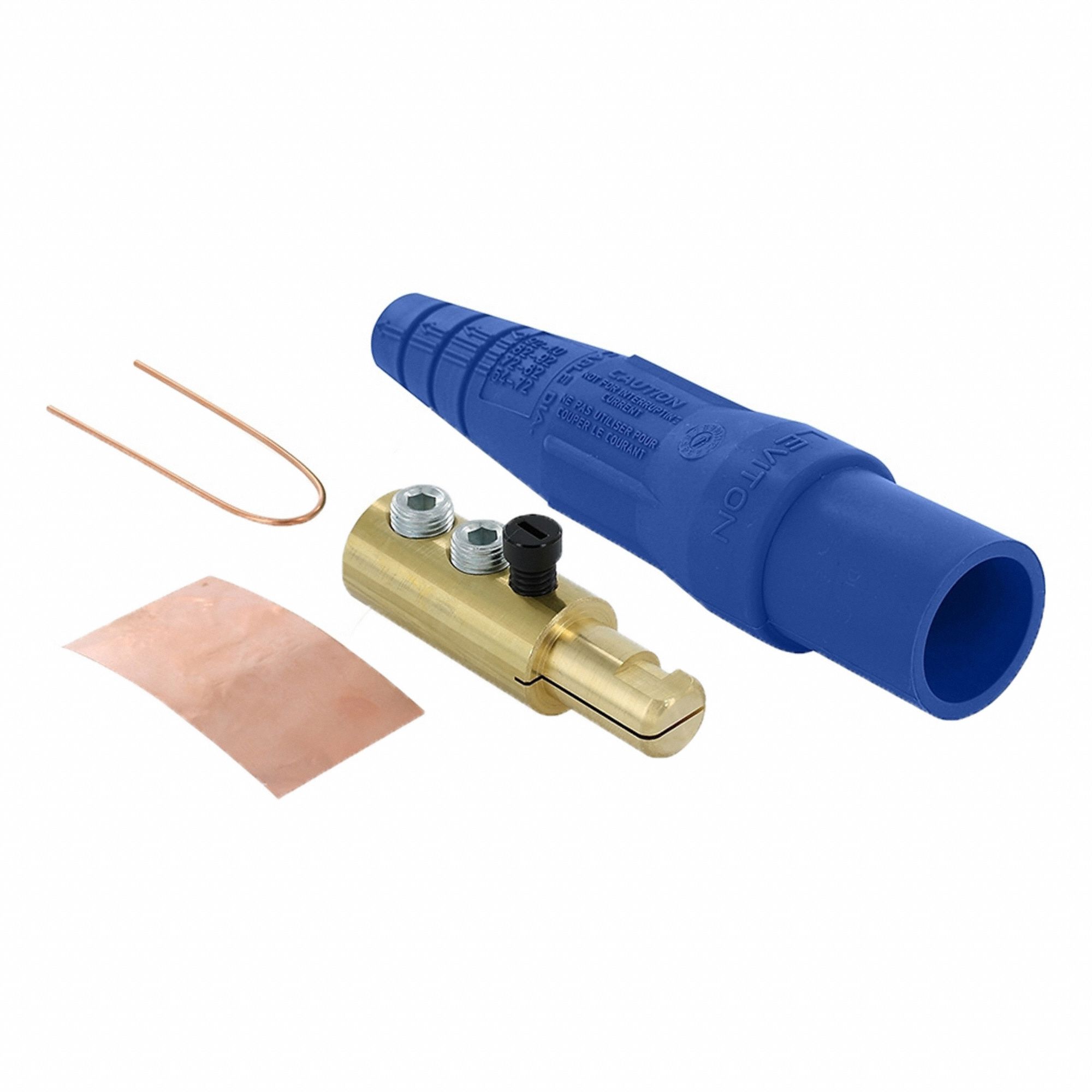Cam-Type Male Plug 16 Series Bl