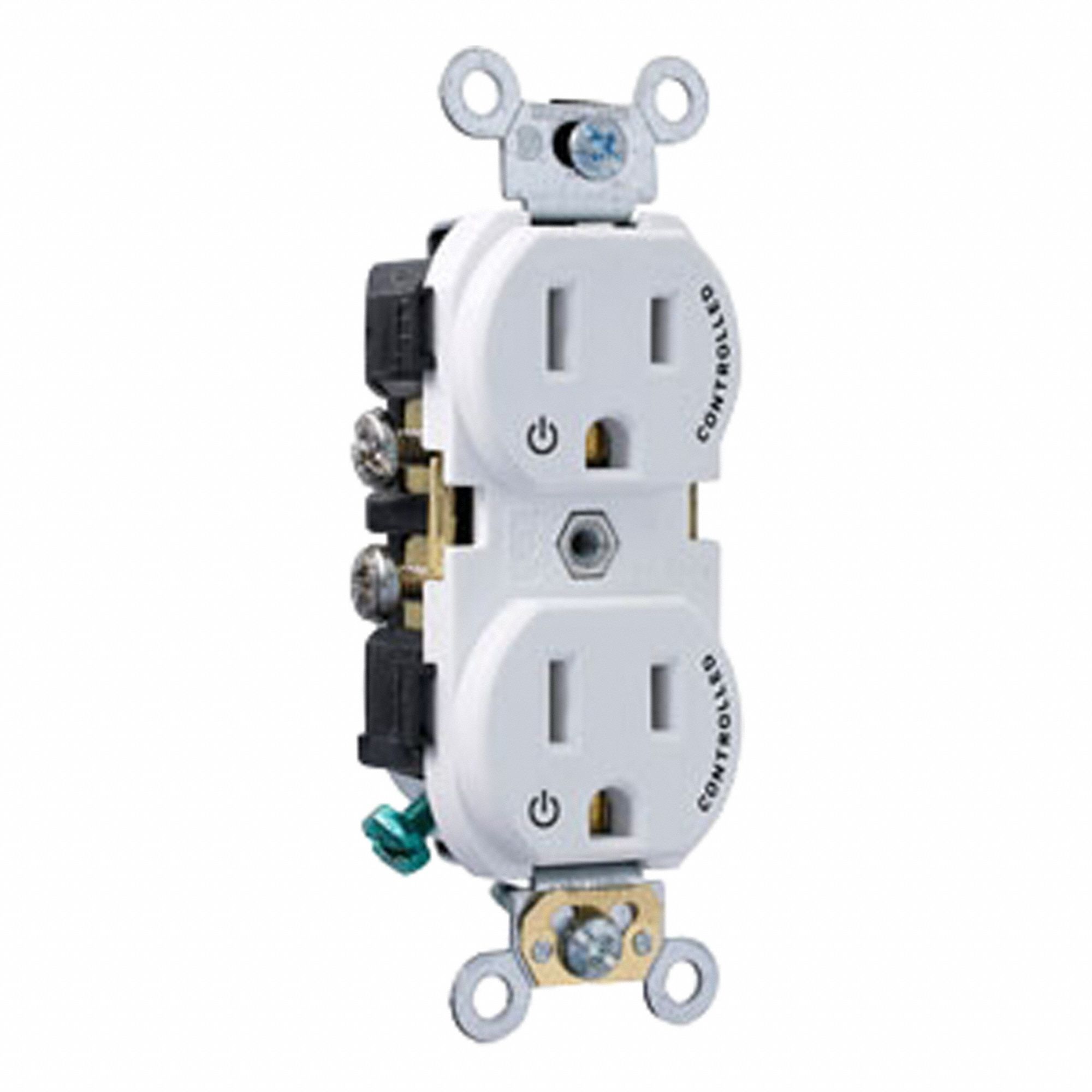 Duplex Receptacle Outlet 15A White 125V