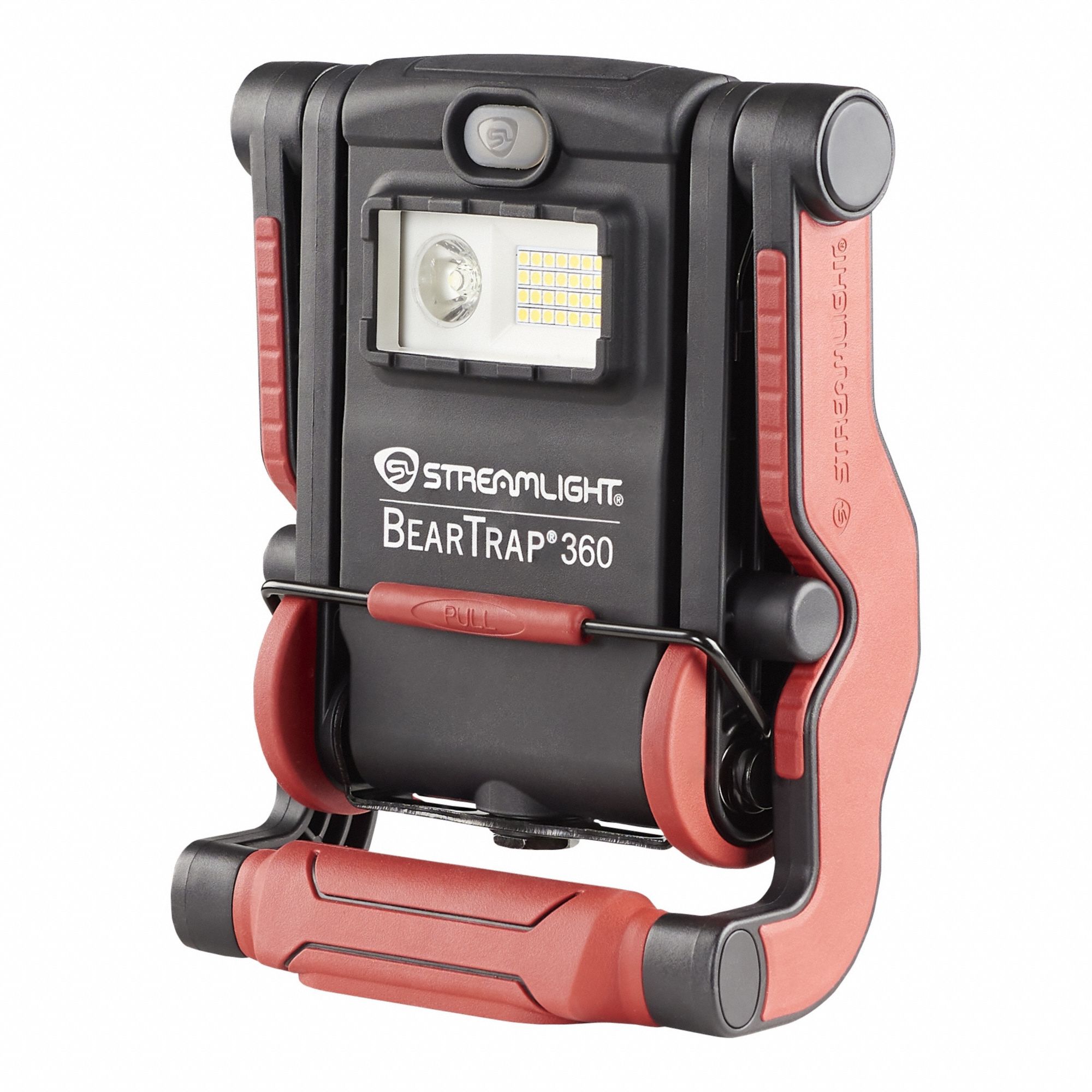 Temporary Job Site Light: 2, 000 lm Max Brightness, LED, 3, 3 Brightness Levels, IPX4