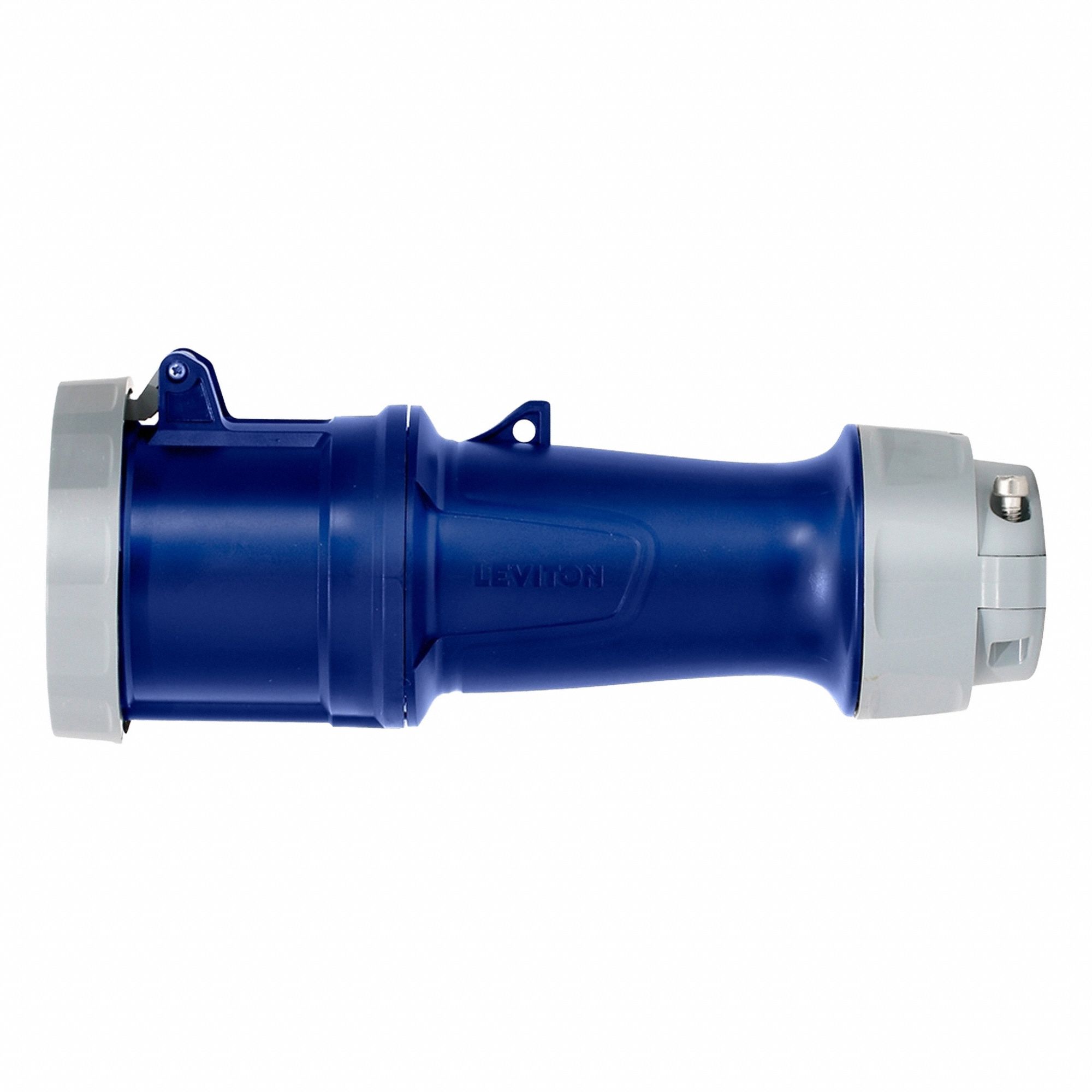 LEVITON, Blue, 250V AC, Pin and Sleeve Connector - 860F86|360C6WLEV ...
