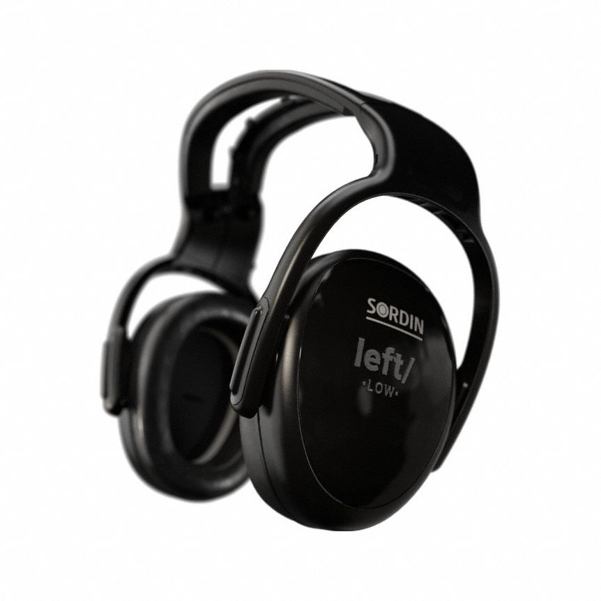 Earmuffs 21 dB Black Foldable