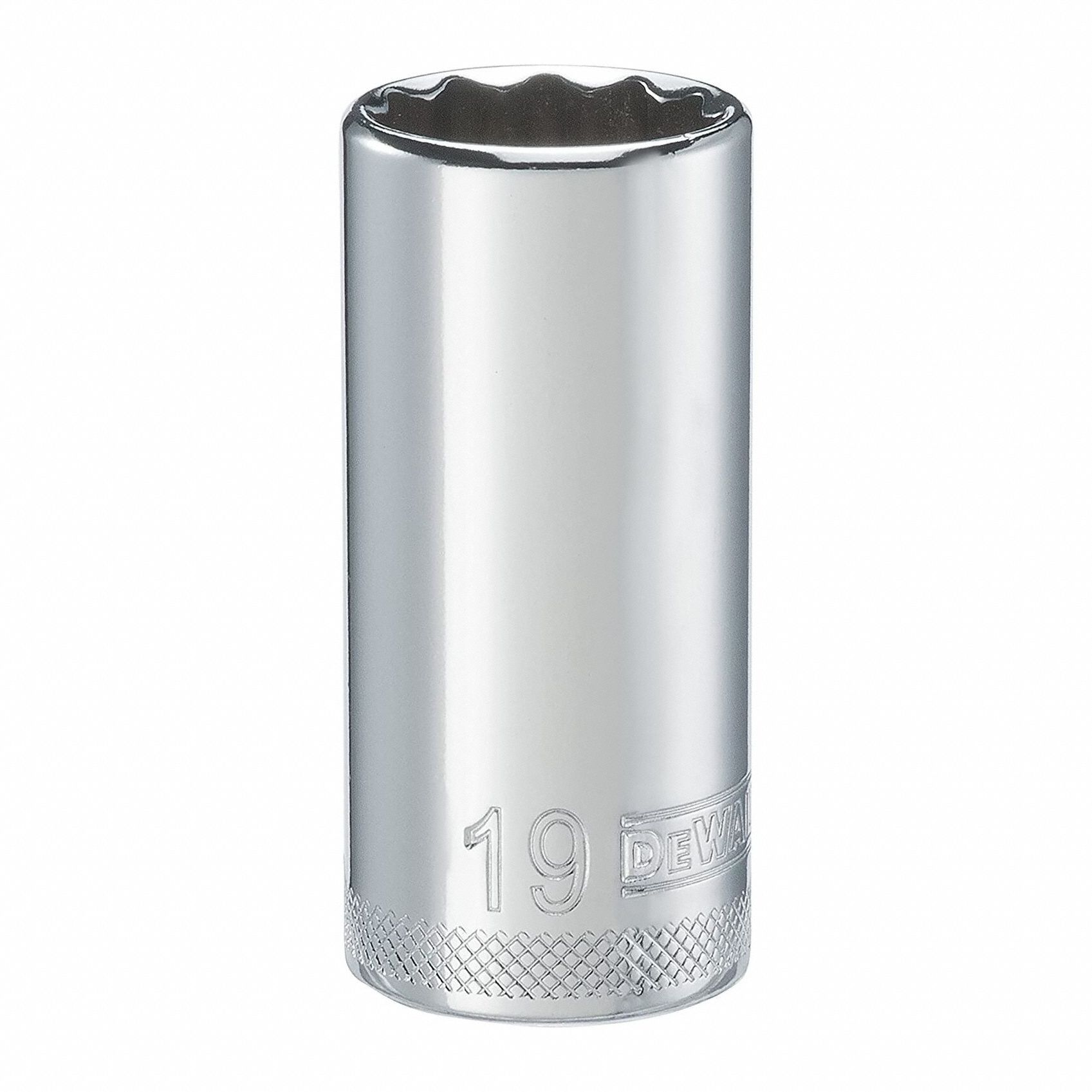 Deep Impact Socket 12 Pt 3/8in 19 mm