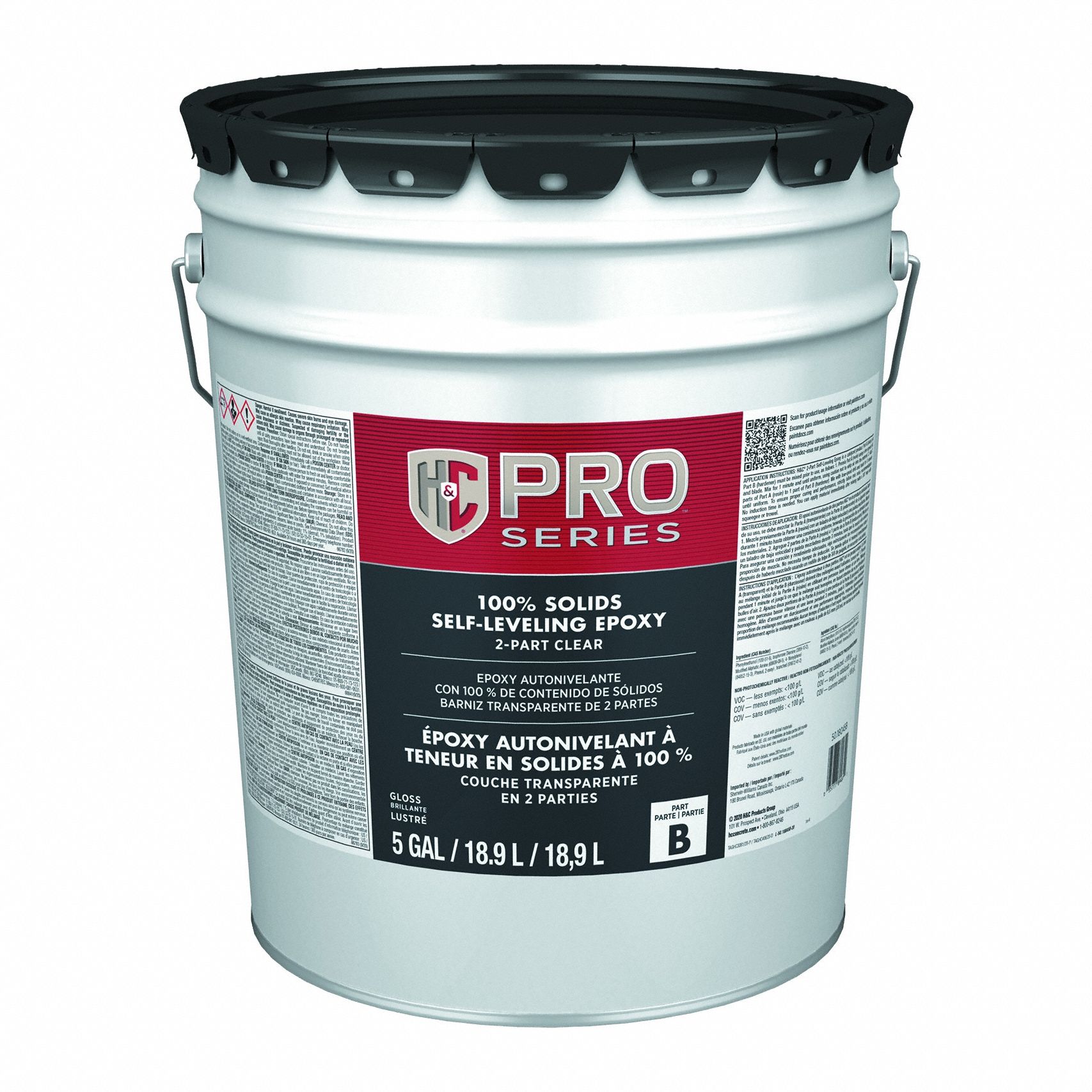 クリアポーレ H&C, PRO Series CLEARPROTECT™ 2-Part Self-Leveling Epoxy PRO