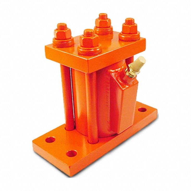 Piston Vibrator: Bolt-On Mount, 3, 800 vpm, 10, 000 lb to 30, 000 lb, 1/2 in NPT