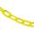2IN PLASTIC CHAIN YELLOW 100FT