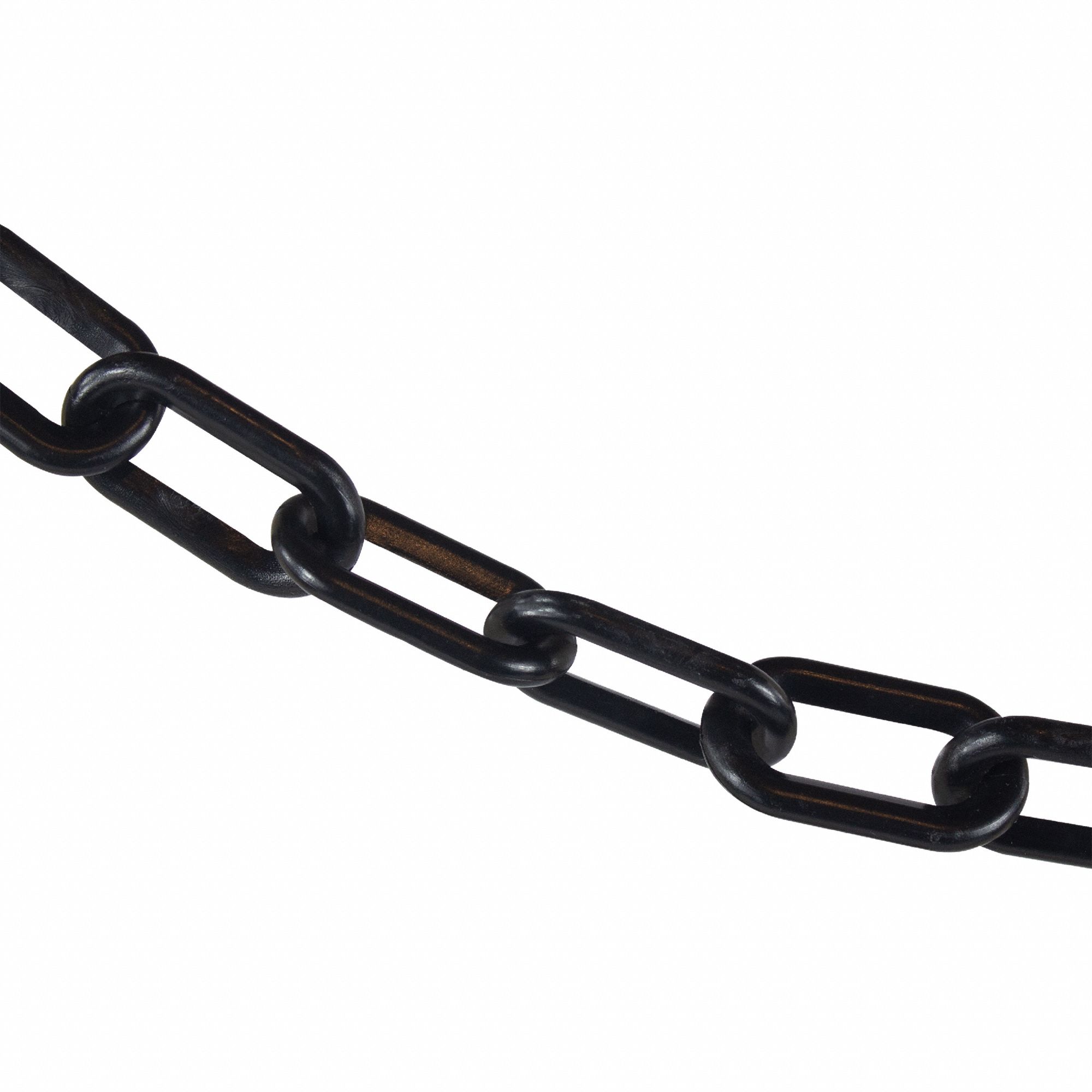 2IN PLASTIC CHAIN BLACK 100FT