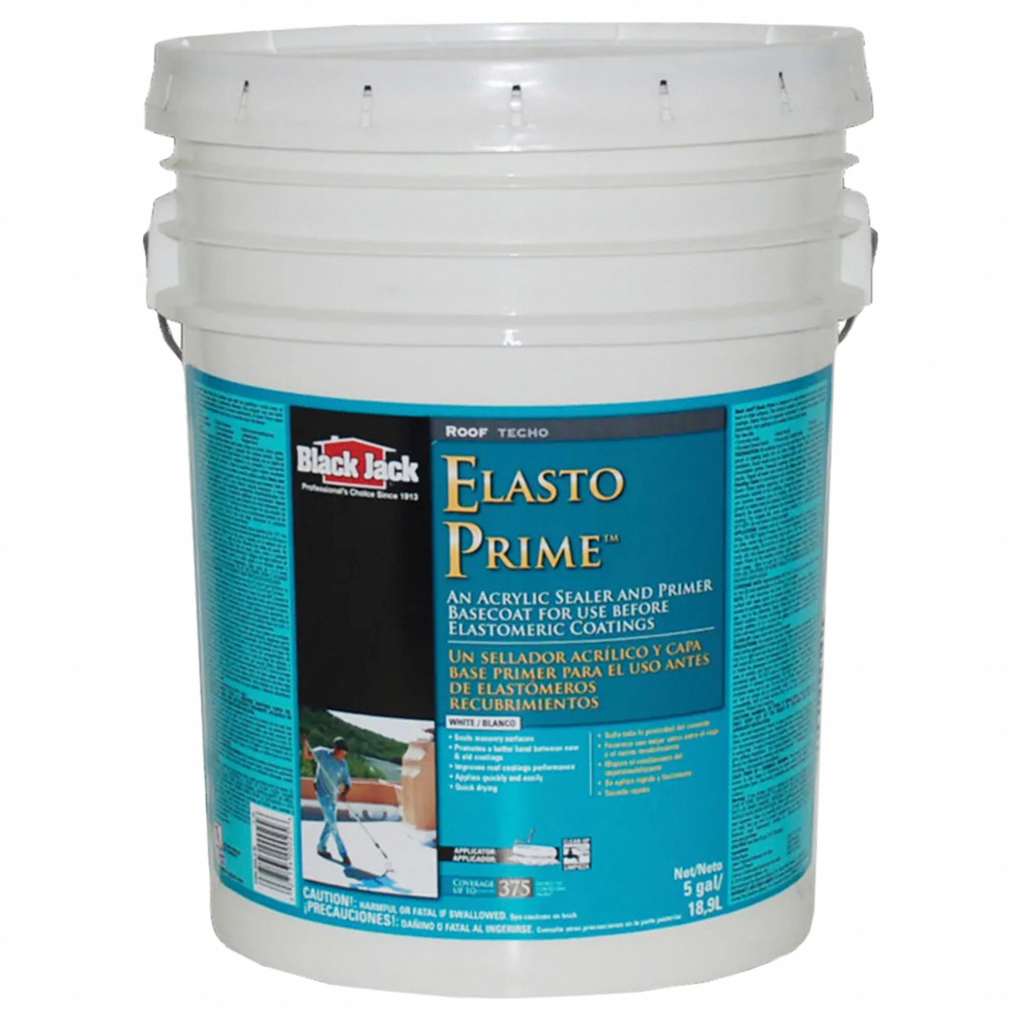 BLACK JACK, Acrylic Roof Coatings, Elastomeric Polymer, Elasto Prime ...