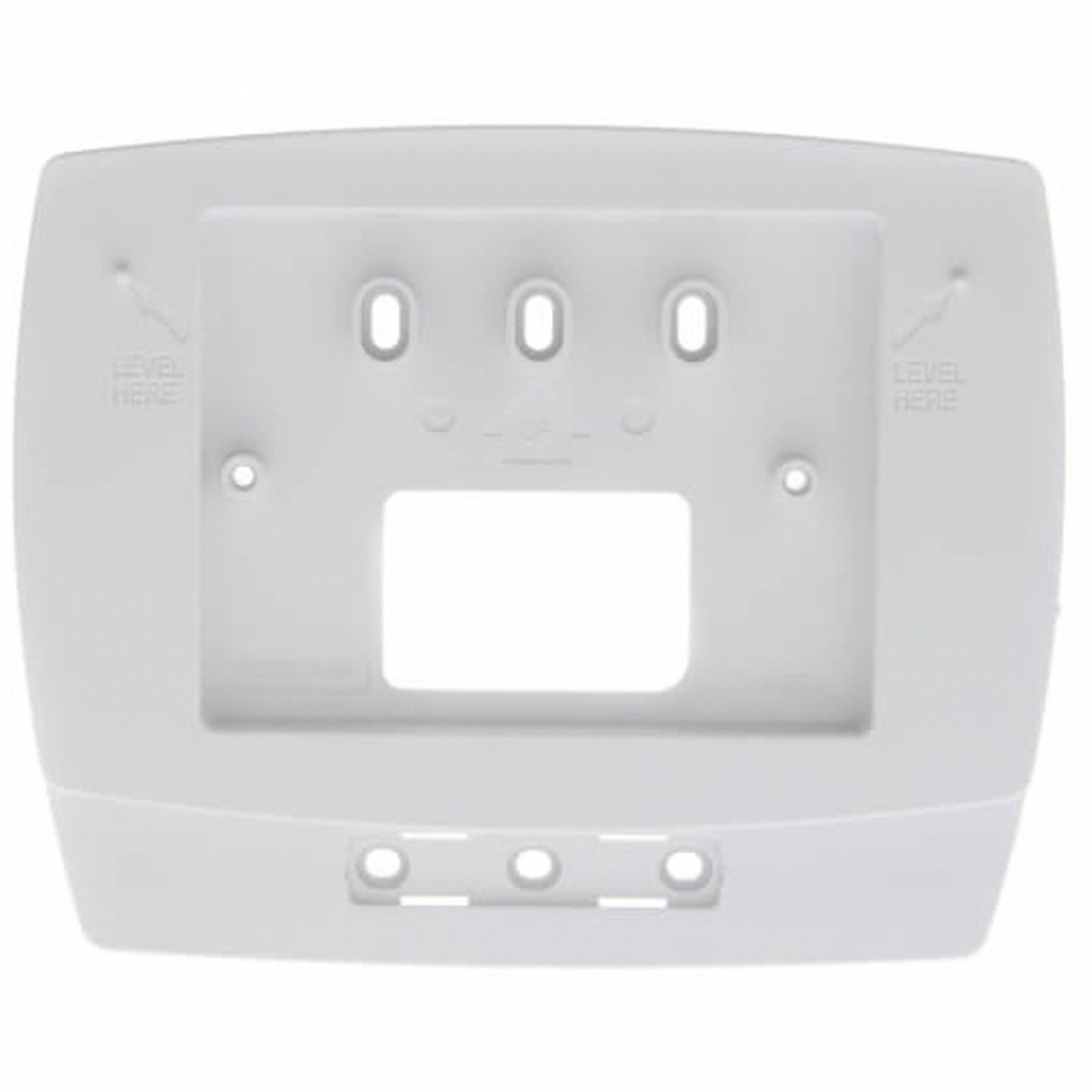 WALL PLATE,WHITE,PLASTIC,6 1/4 IN H