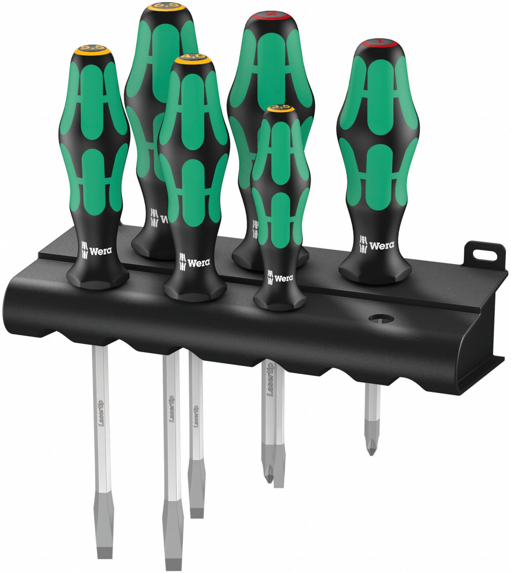 Screwdriver Set, Slotted/Phillips, 6 pcs.