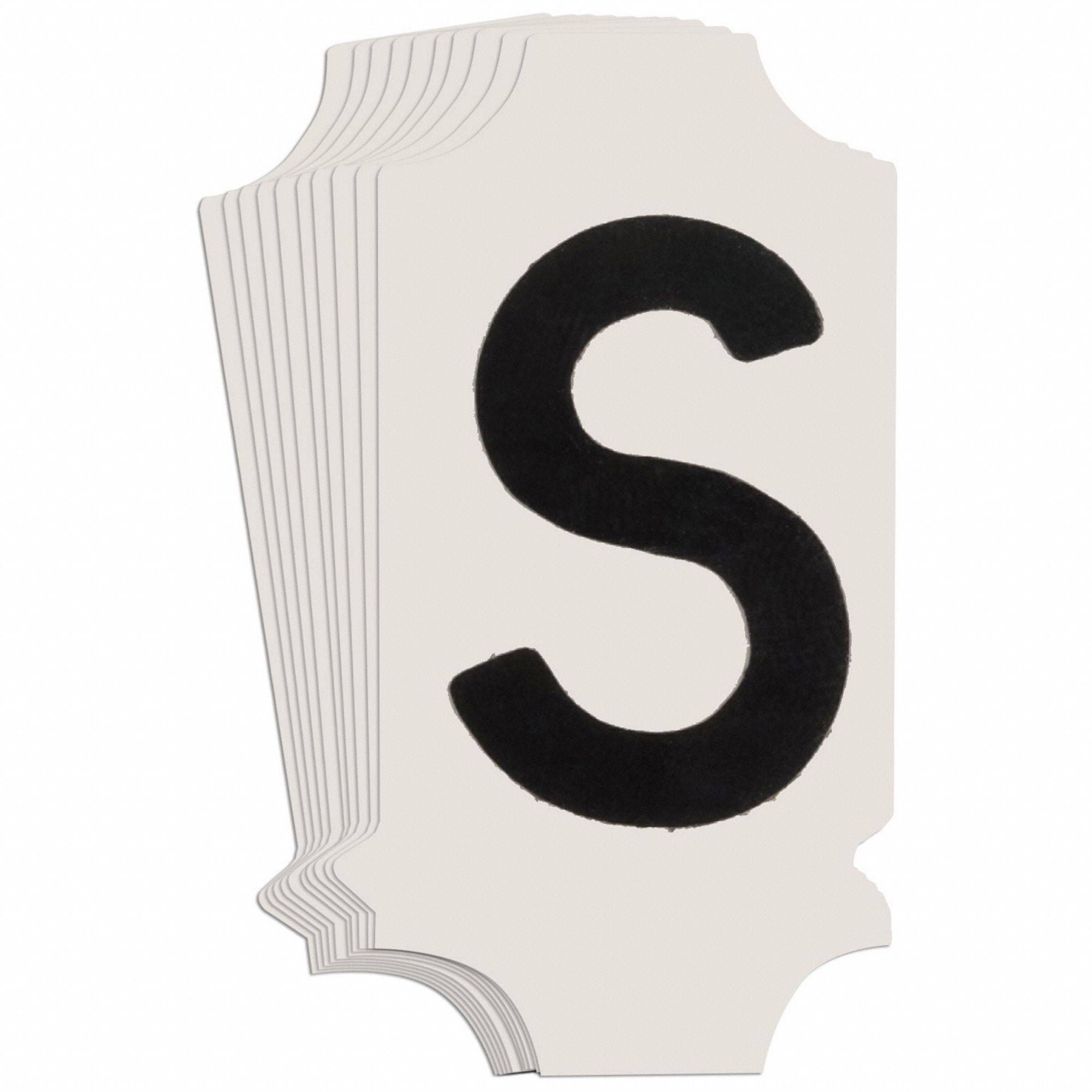 LetterLabel, 1-3/4inH, 7/8inW, PK10