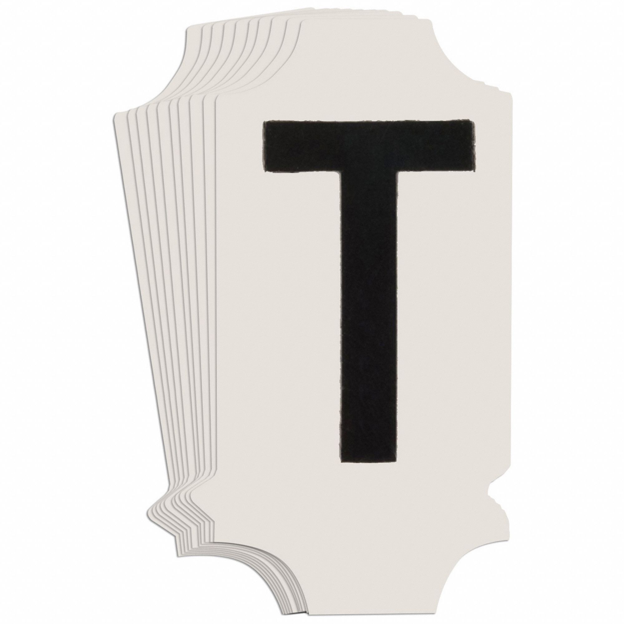 LetterLabel, 1-3/4inH, 7/8inW, PK10