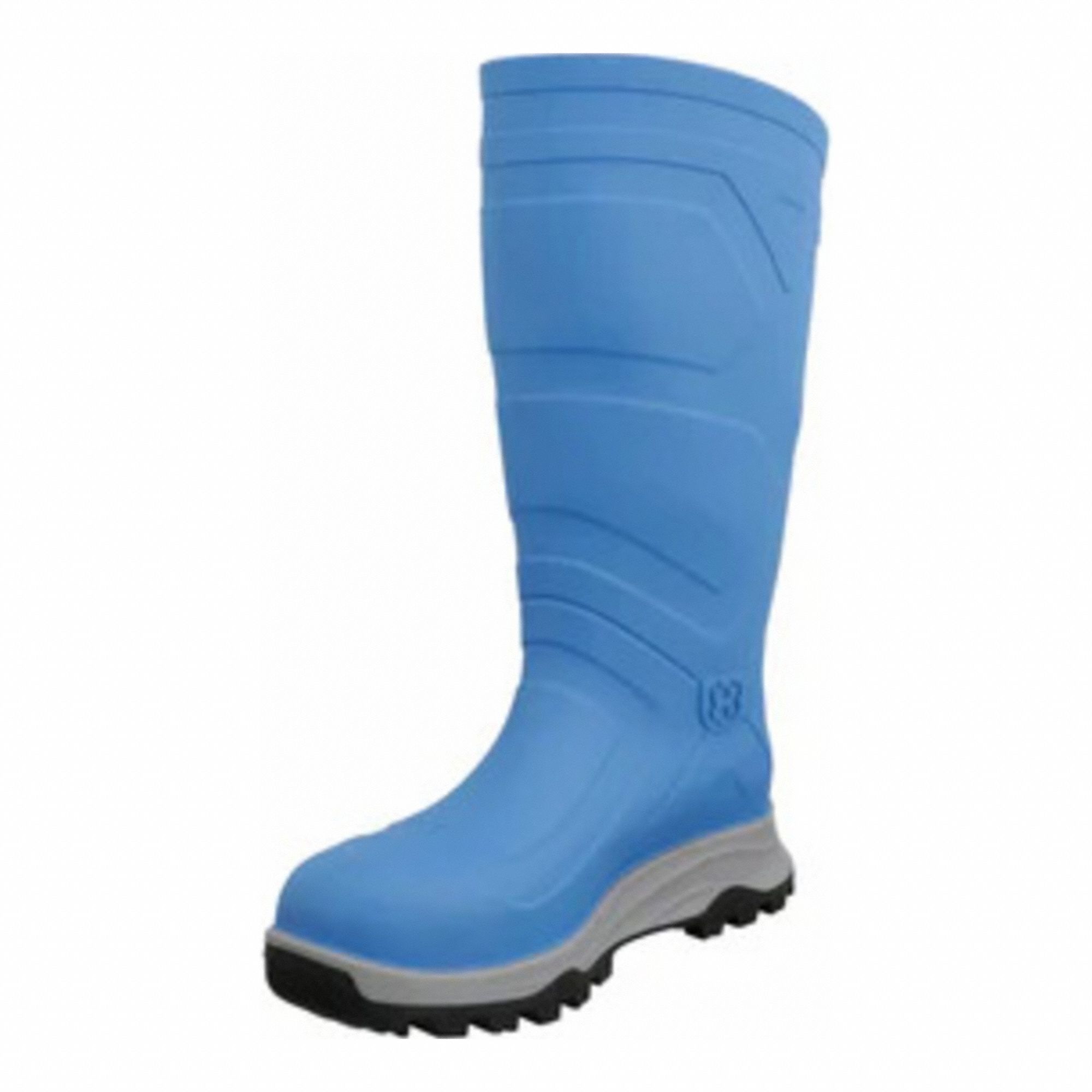 Rubber Boot: Blue, Rubber, TPE, Steel, Compression (C/75)/Impact (I/75), 1 PR