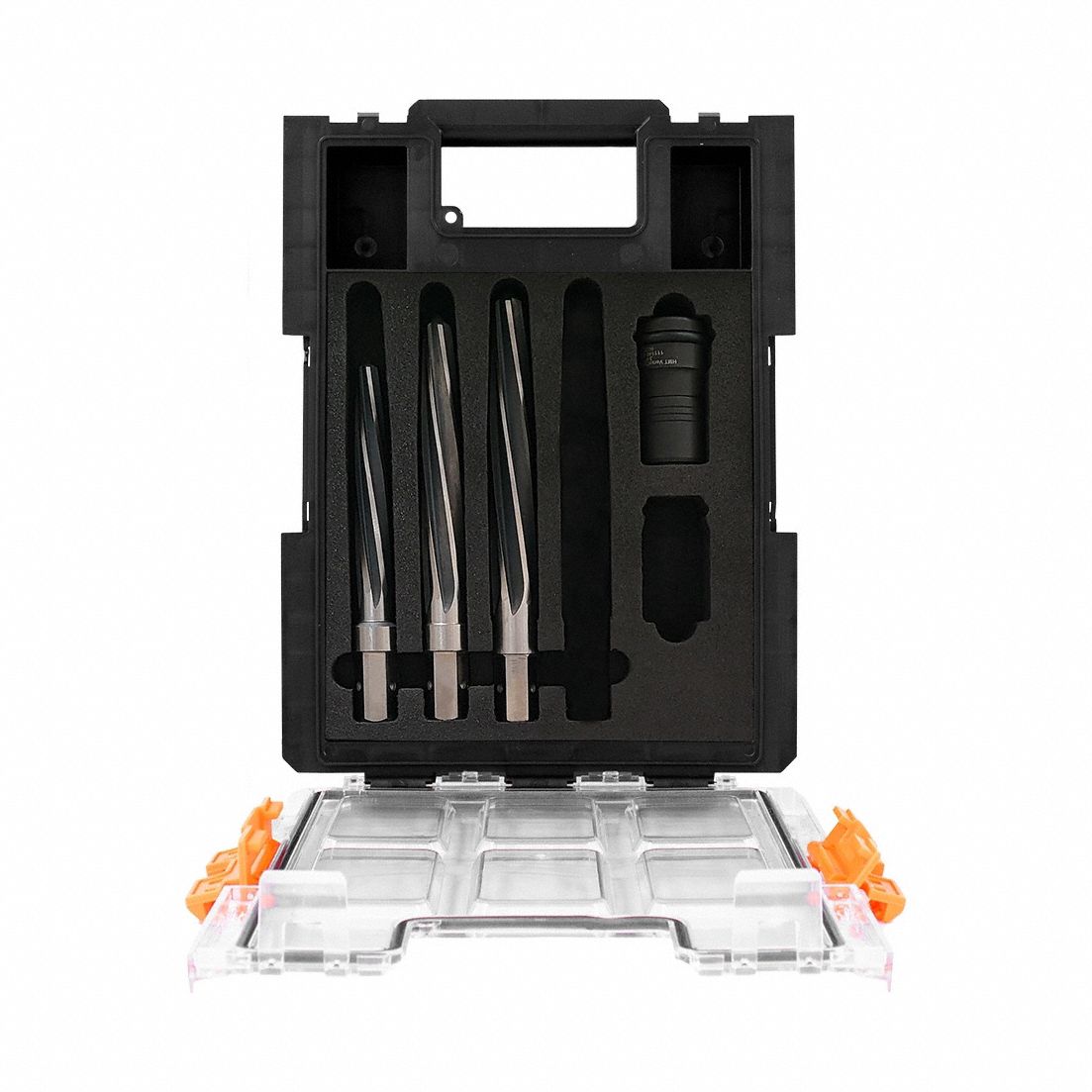 Chucking Reamer Set: 4 Pc, 11/16 in to 15/16 in Dia, VersaDrive MAX Hex Shank