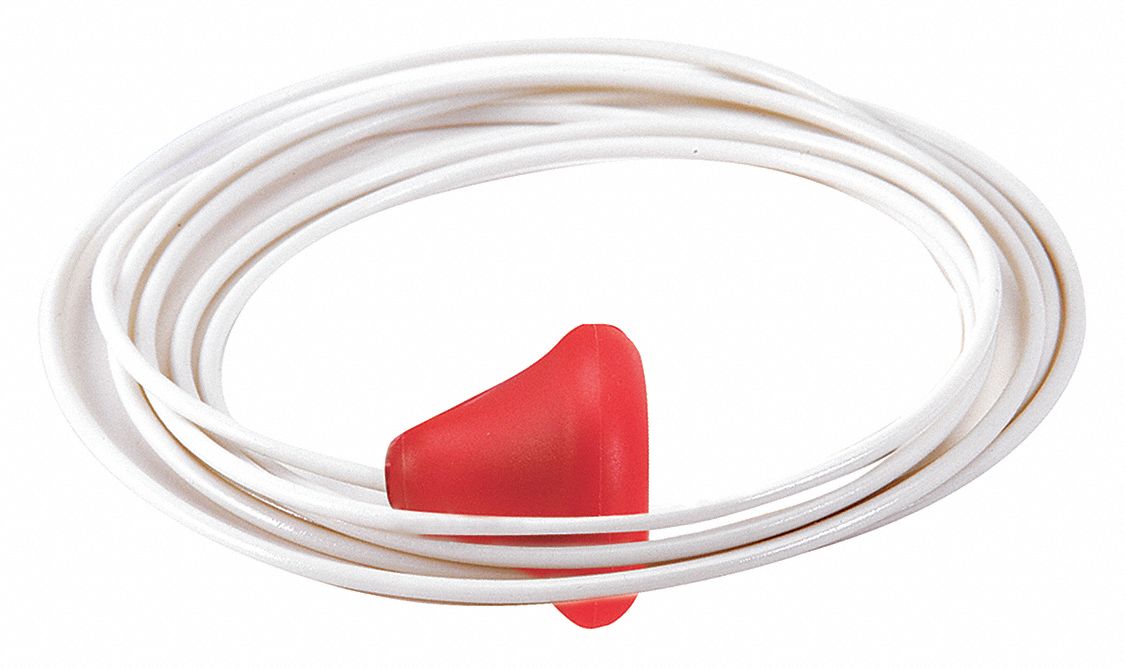 CREST HEALTHCARE SUPPLY, Pullcord, Red Pendant, Clean Cord GlowintheDark Plastic Pull Cord