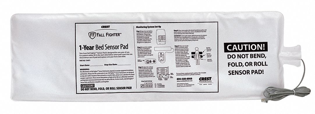 Bed Sensor Pad White 30 L