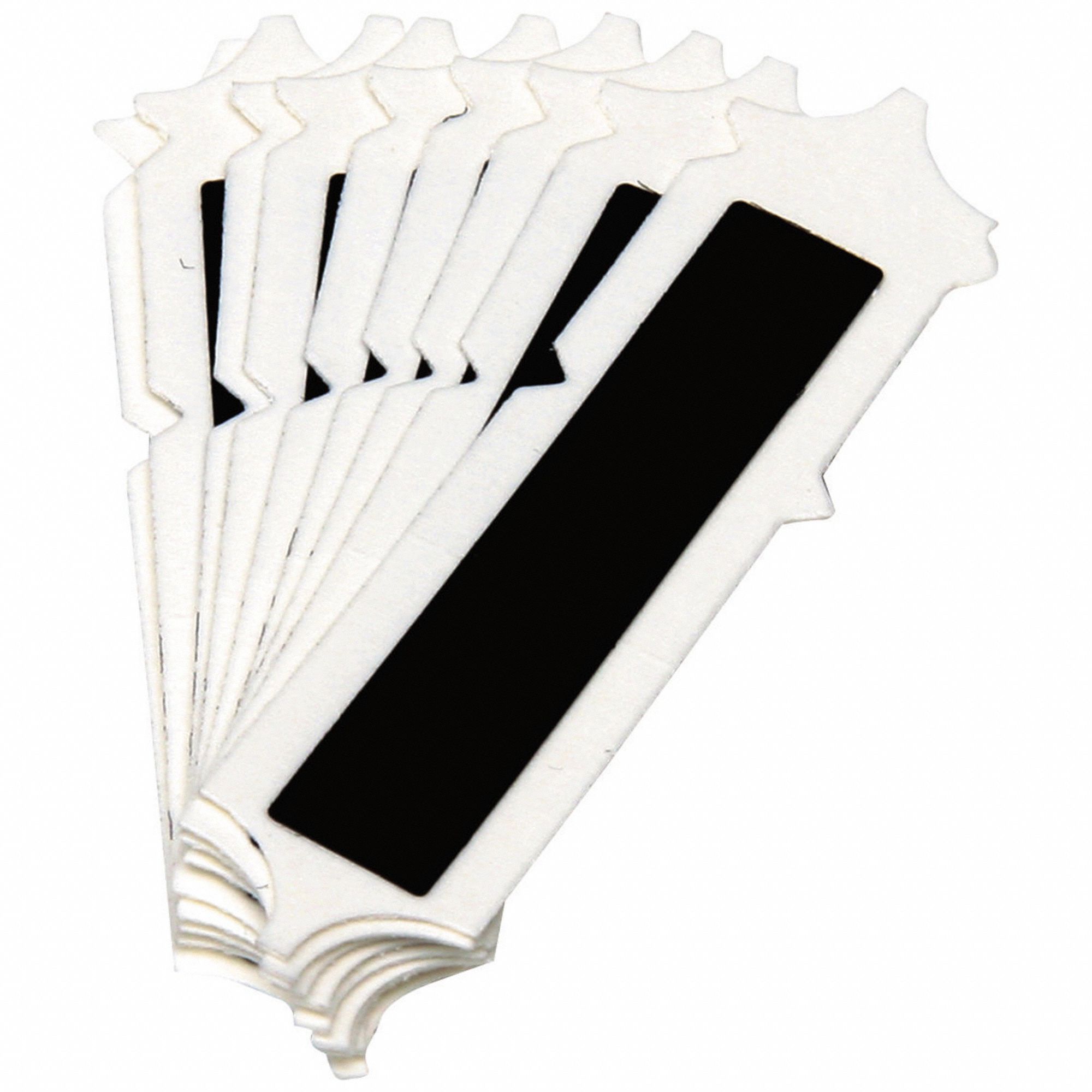 LetterLabel, Polyester, 2inH, 5/8inW, PK10