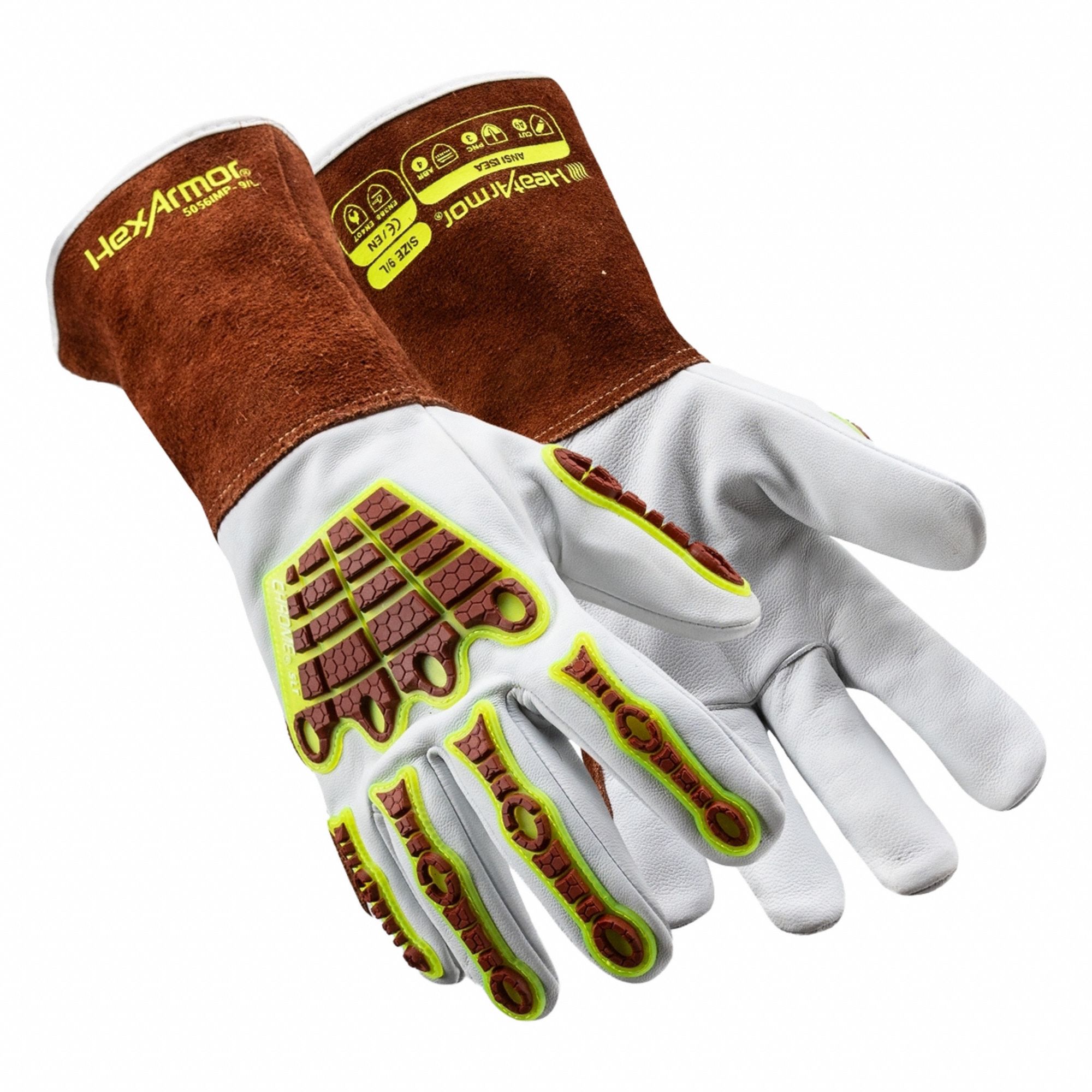 Safety Gloves - 840Z26|5056IMP-XXXL (12) - Grainger