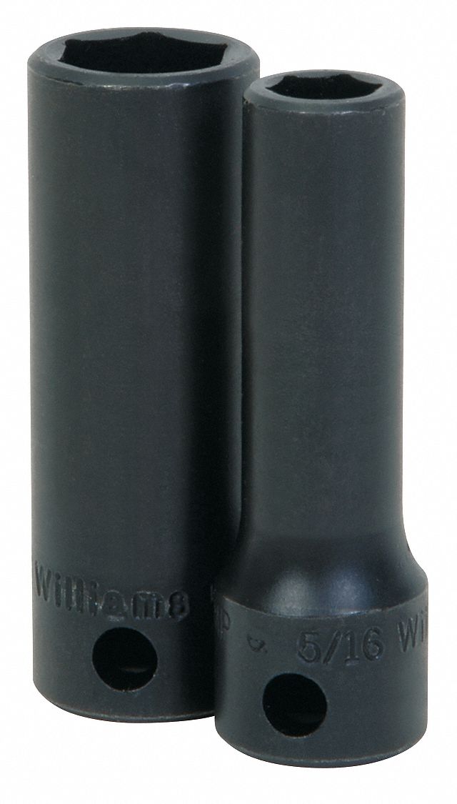 Impact Socket Deep 3/8 Drive 6 Pt. 8mm