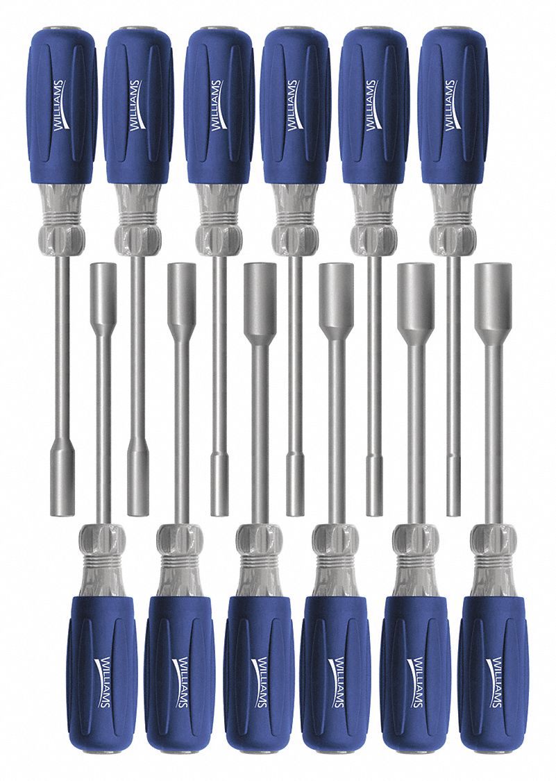 WILLIAMS, Nut Driver Set 505U5824061 Grainger