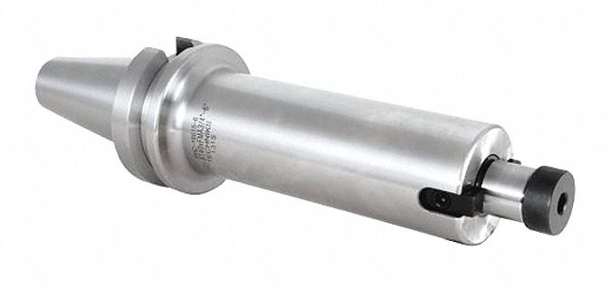 Face Mill Holder: CAT50 Taper, 1 in Pilot, 4 in Projection