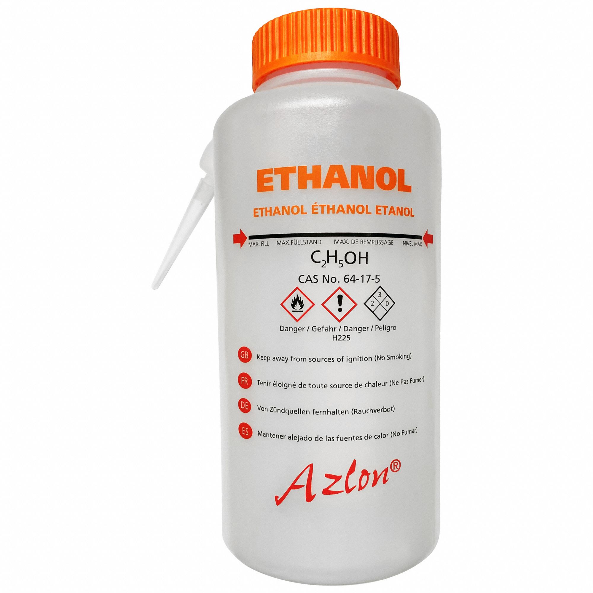 Wash Bottle, 500 mL, 75 mm Dia, PK5