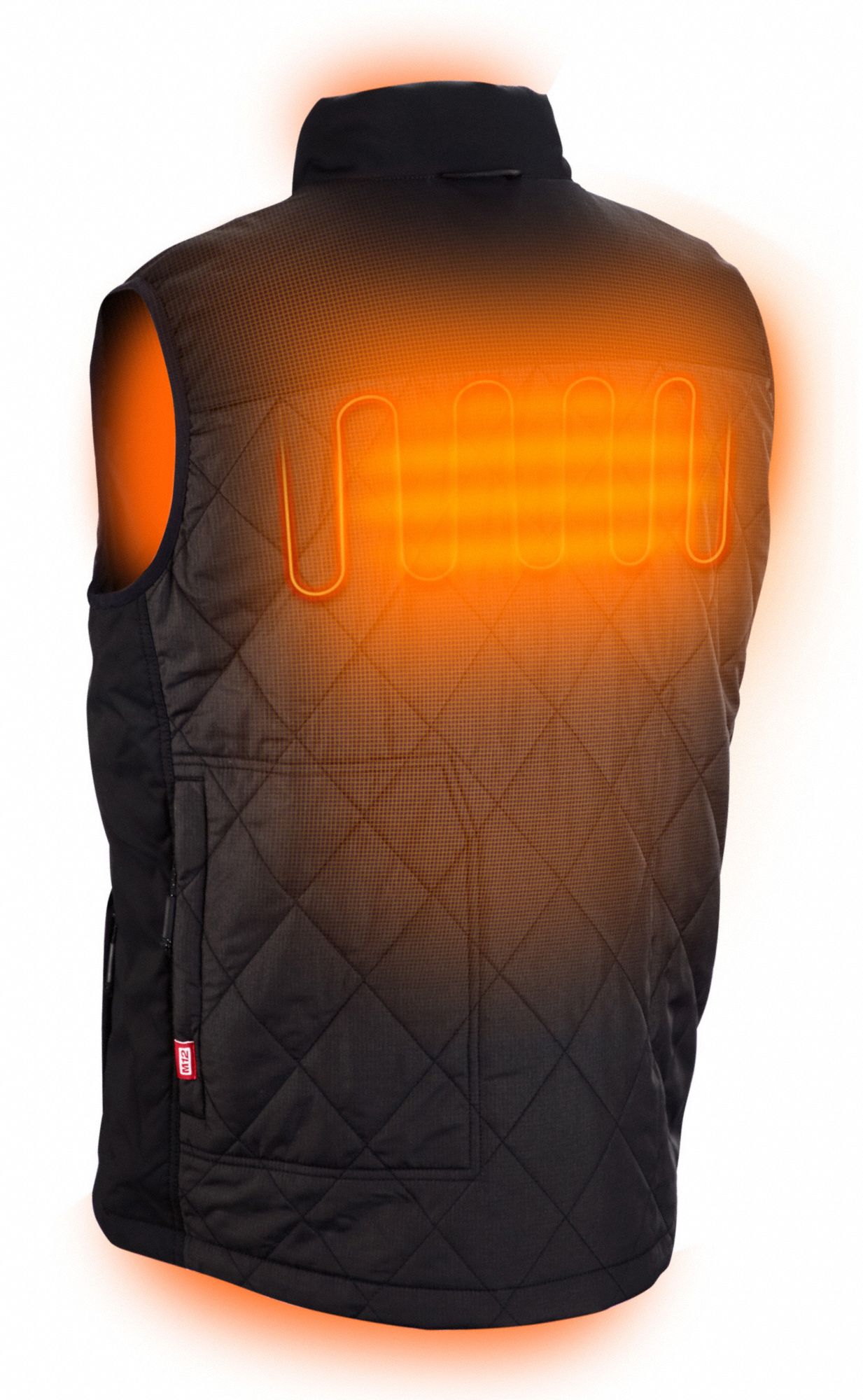 MILWAUKEE Heated Vest, 2XL, Mens, 22" L, Black - 506J01|303B-212X 48-11