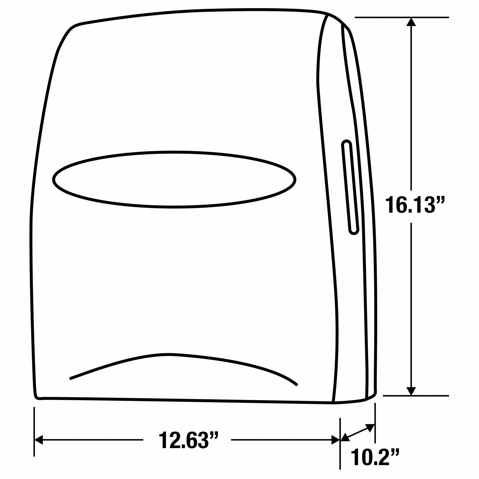 KIMBERLYCLARK PROFESSIONAL Paper Towel Dispenser Hardwound, 8 in