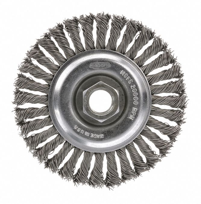 WHEEL WIRE KNOT 8IN 5/8INX.014