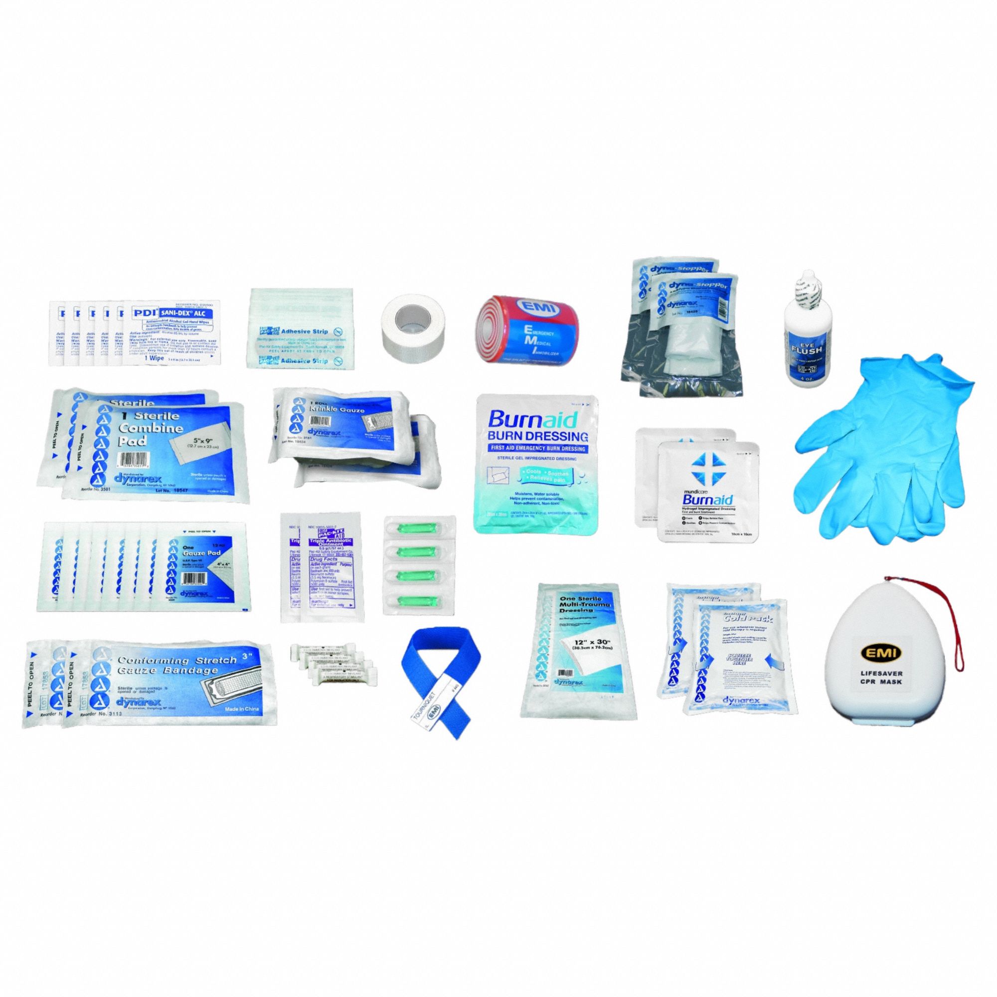 Complete Refill or Kit: 105 Components, 15 People Served, Not ANSI Compliant