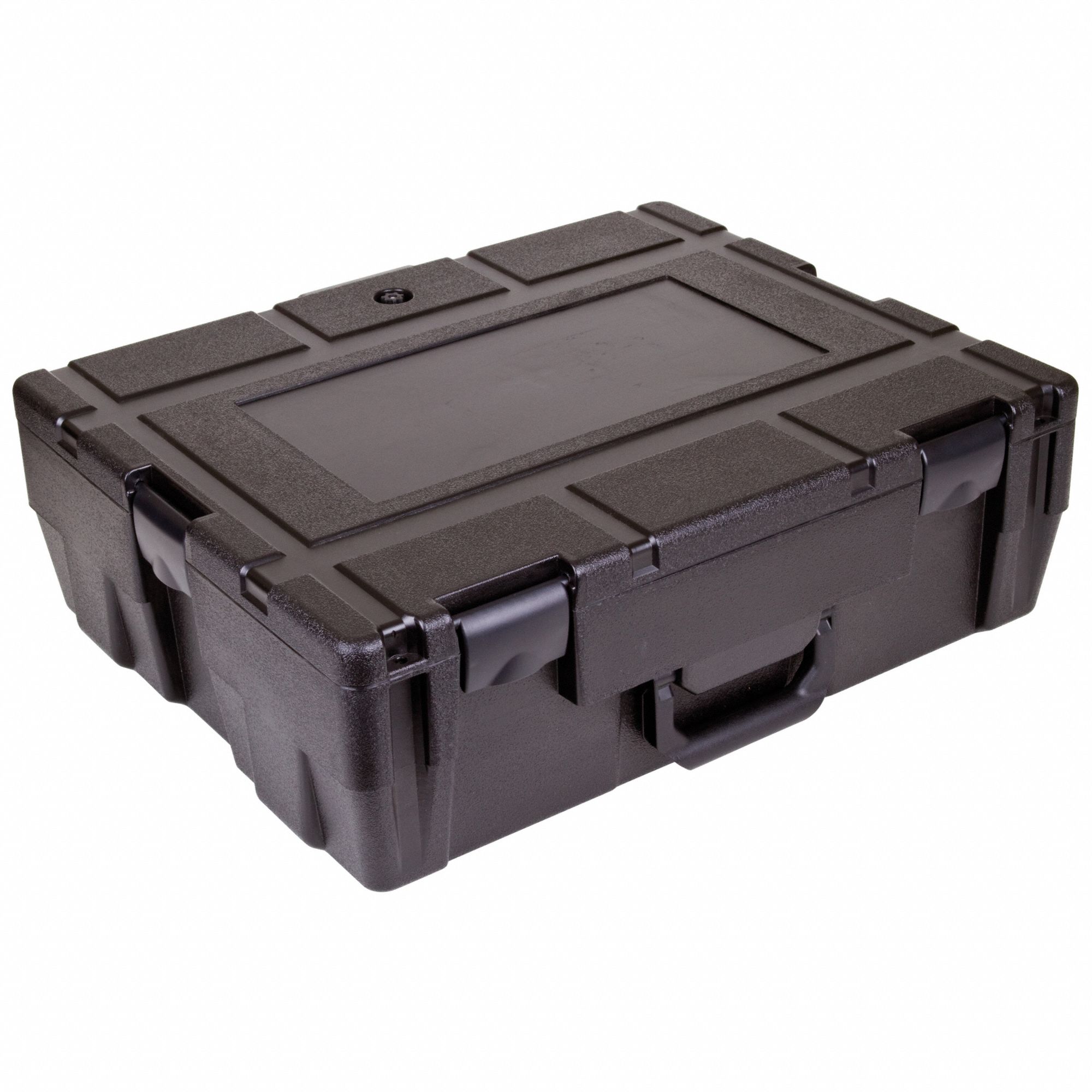 Protective Case: 15 in x 19 1/2 in x 7 3/4 in Inside, Pick and Pluck, Black, Stationary