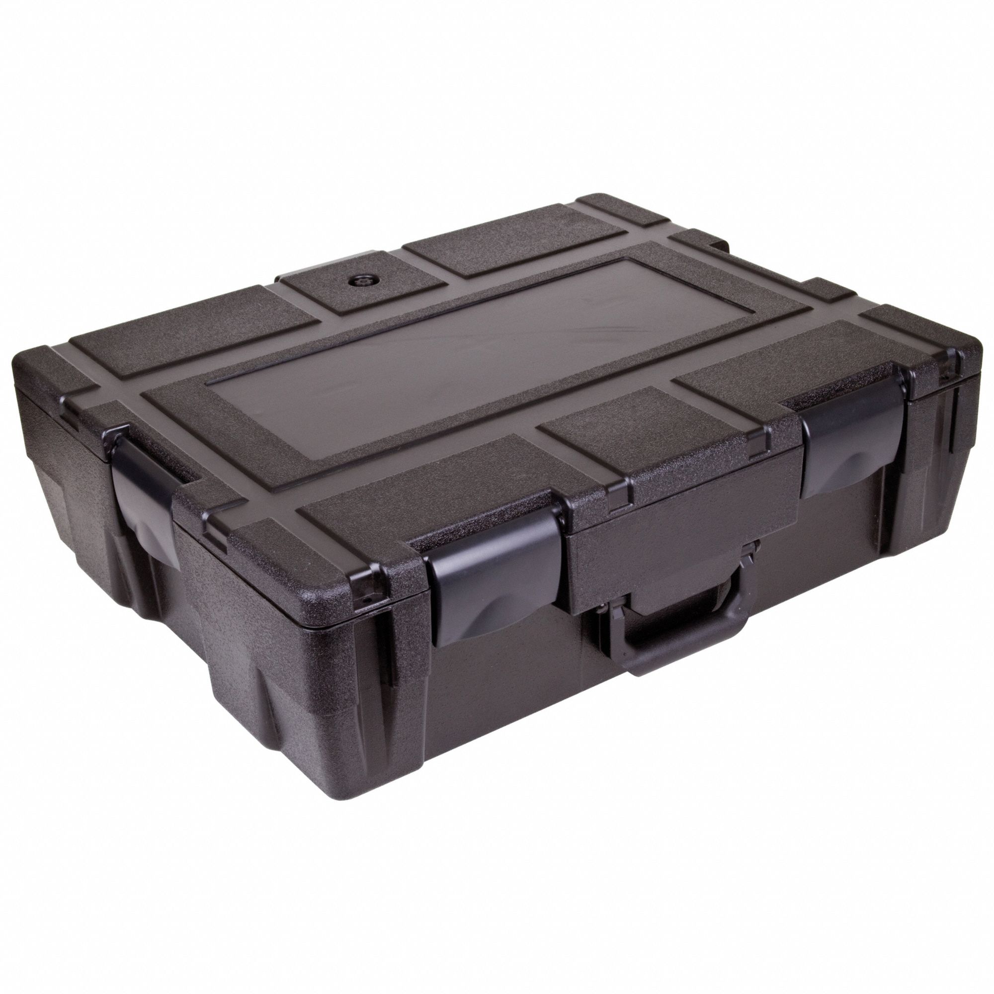 Protective Case: 17 3/4 in x 22 3/4 in x 8 in Inside, Black, Stationary, 14 lb Wt, Plastic
