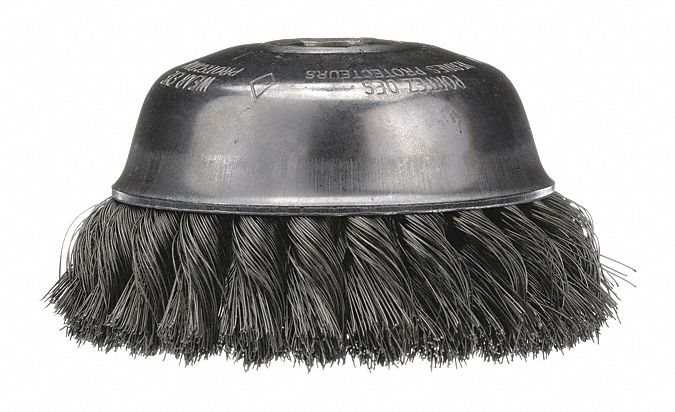 BRUSH WIRE CUP KNOT 3 5/8-11 .020