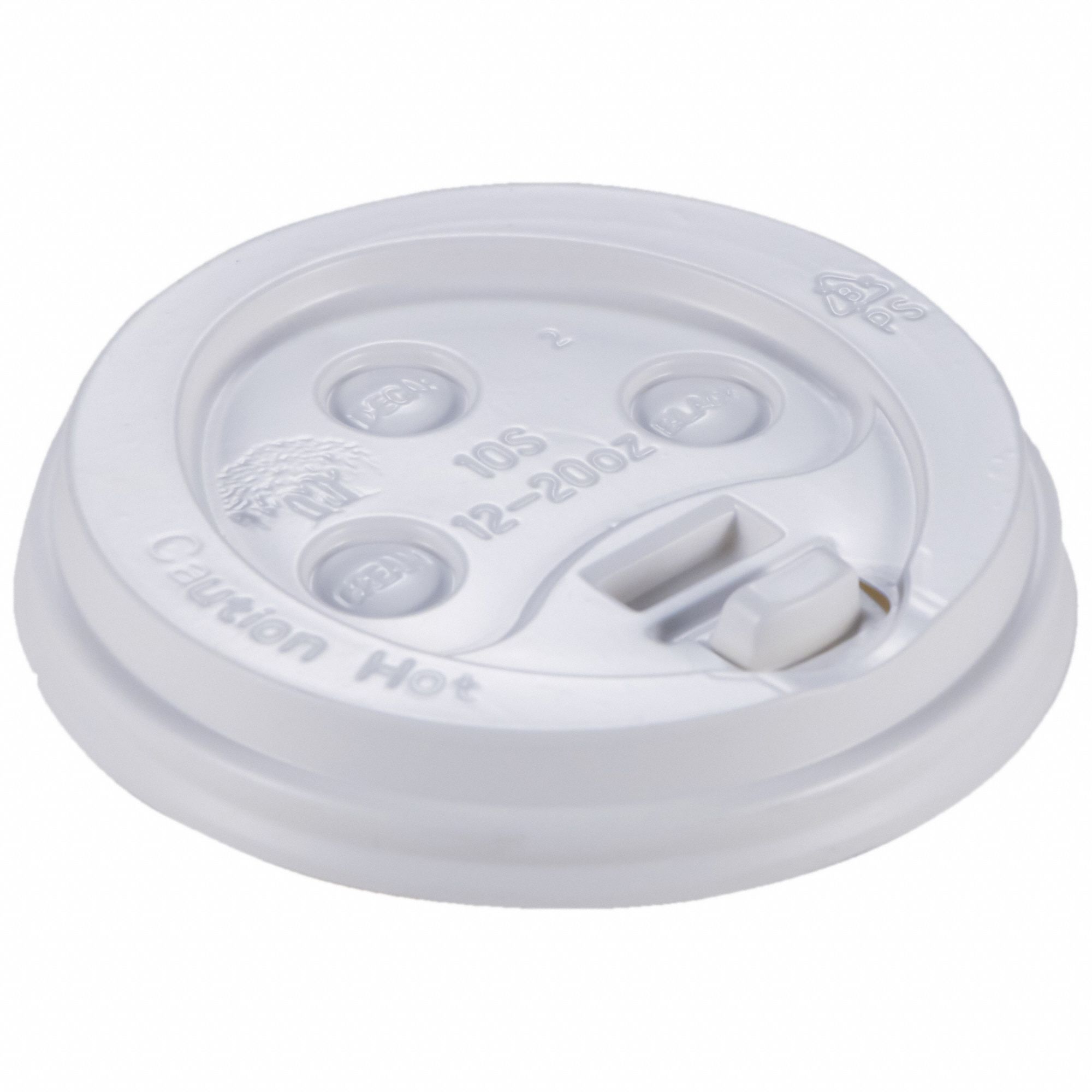 Disposable Hot Cup Lid: For 10 oz_12 oz_16 oz_20 oz Cup Capacity, Dome, 1, 000 PK