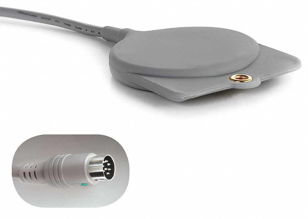 Call Cord Gray 10 L 8-Pin DIN