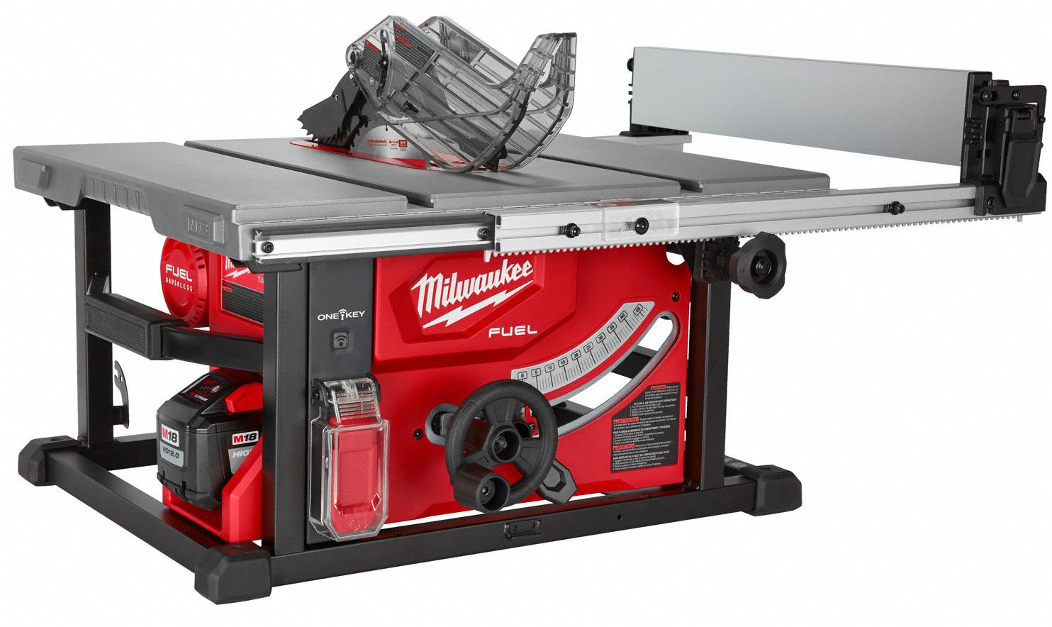 MILWAUKEE Table Saw, 8 1/4 in Blade Dia., 5/8 in Arbor Size, Max. Blade