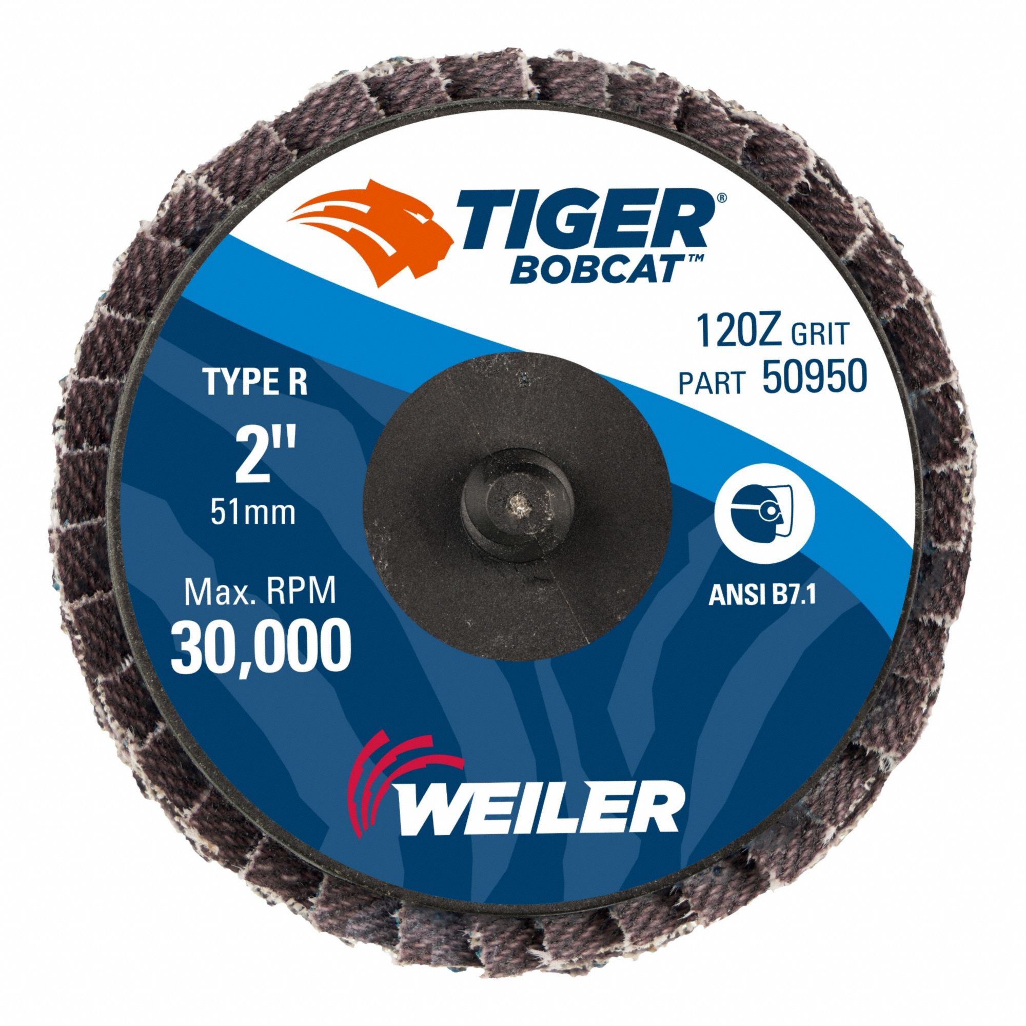 Coated Abrasive Flap Disc 2 in dia.