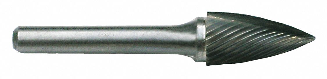 Tree Bur SG, Single Cut, 1/2"